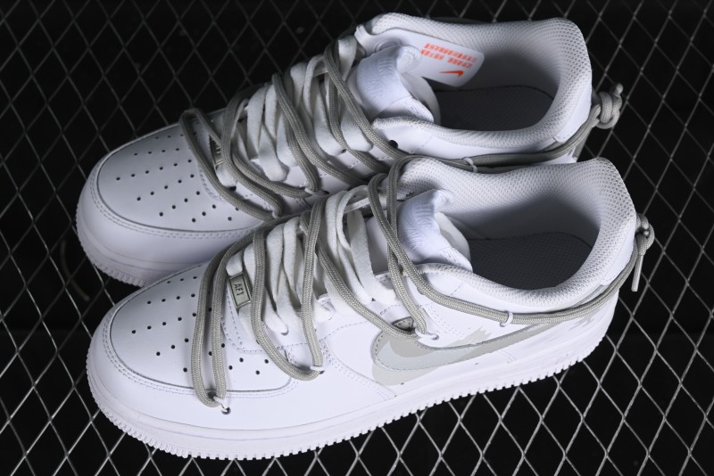Nike Air Force 1 '07 Low Custom Anime Theme Spray-Painted Swoosh Casual Sneakers - ZH0316-016