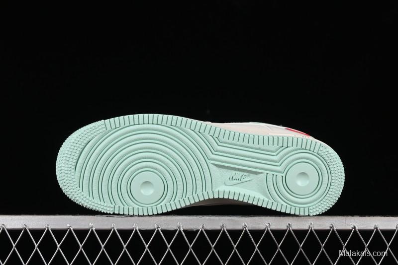 Supreme x Nike Air Force 1 '07 Low Collaborative Sneakers in Youthful Green - HD1968-023