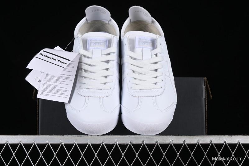 Onitsuka Tiger Mexico 66 Low-Top Leather Sneakers for Casual Running - 1183A844-100