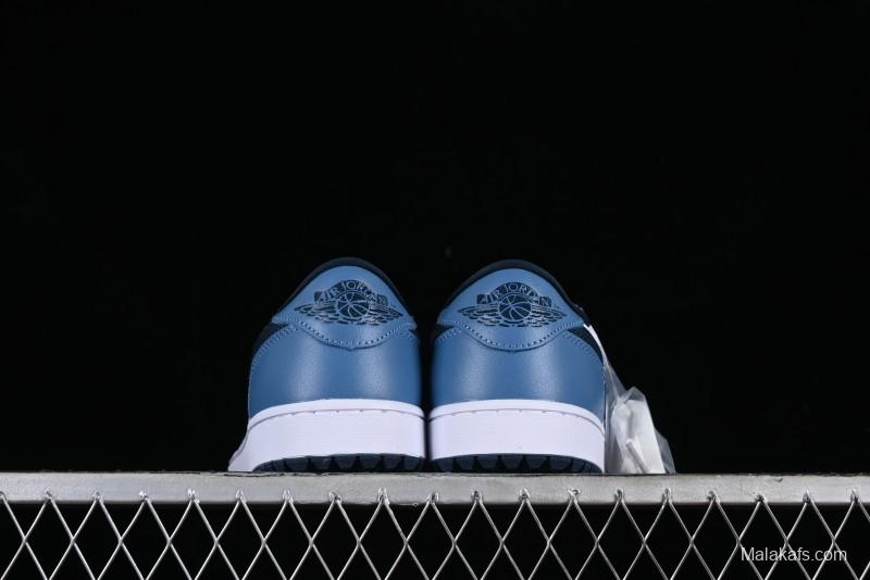 Nike Air Jordan 1 Low Golf Shoes Navy Blue - DD9315-115