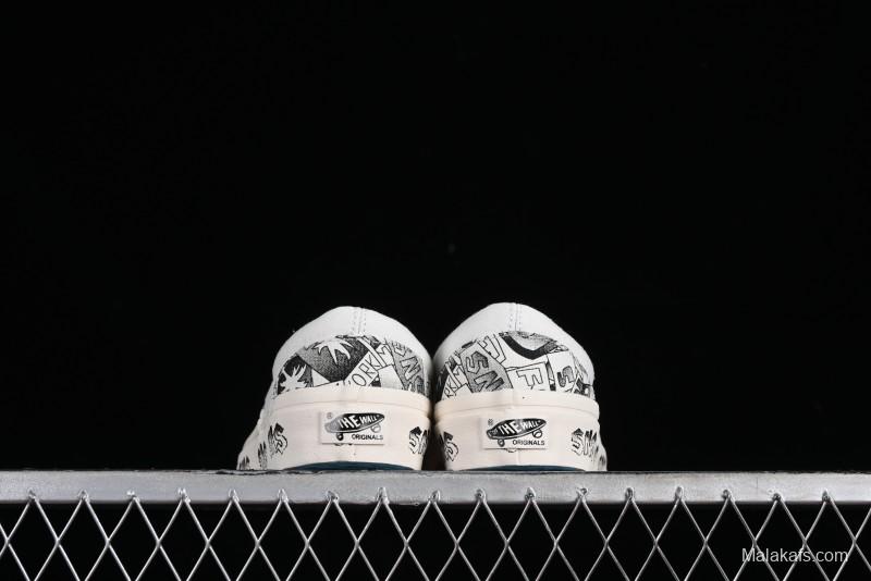 Vans OG Classic Slip-On LX & OG Era LX Sneakersntuff LA Graffiti Collaboration Low-Top Skate Shoes - VN000EYEBPJ