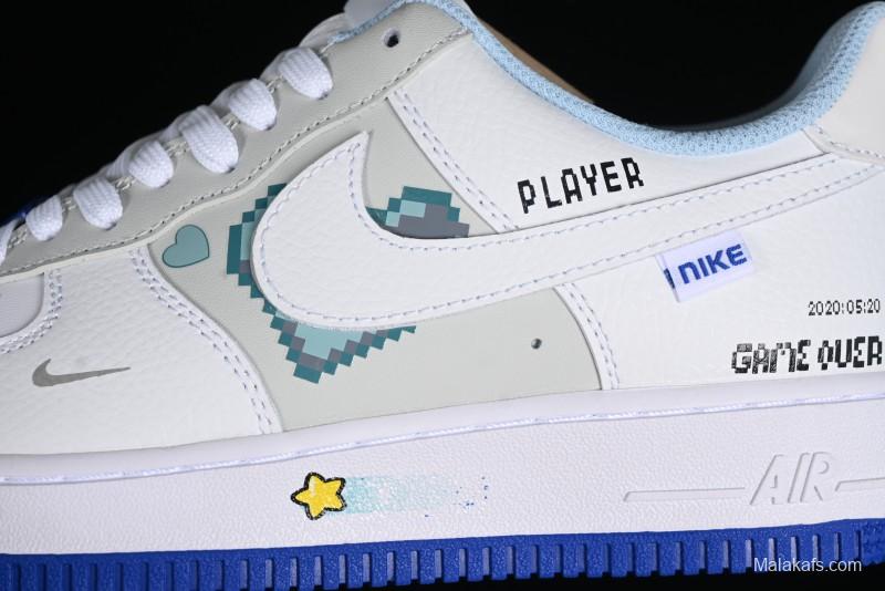 Nike Air Force 1'07 Low "Mario" Casual Sneakers - FB1844-222