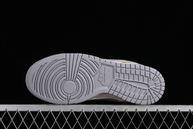 Nike SB Dunk Low LV Collaboration - Beige Grey Lamborghini Anniversary Custom Low-Top Casual Sneakers - FC1688-191