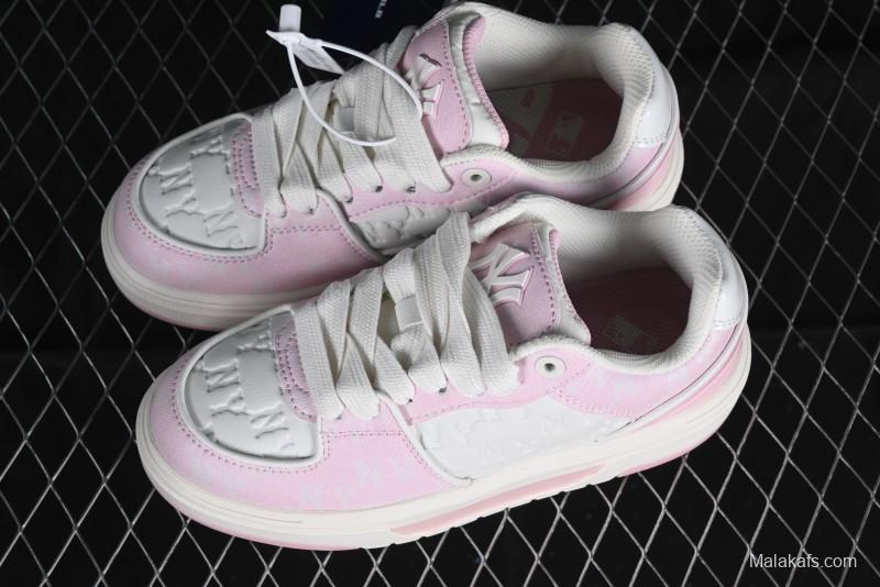 New York Yankees MLB Chunky Liner Classic Monogram Lightweight Platform Sneakers with 6cm Height Increase - 3ASXCMN4N50PKS