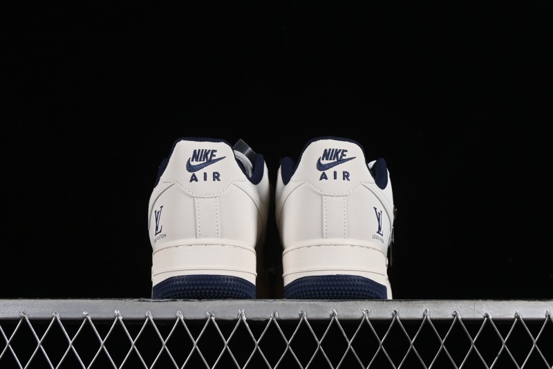 Nike Air Force 1 '07 Low LV Collaboration - Off White Double Swoosh Casual Sneakers - XZ6188-002