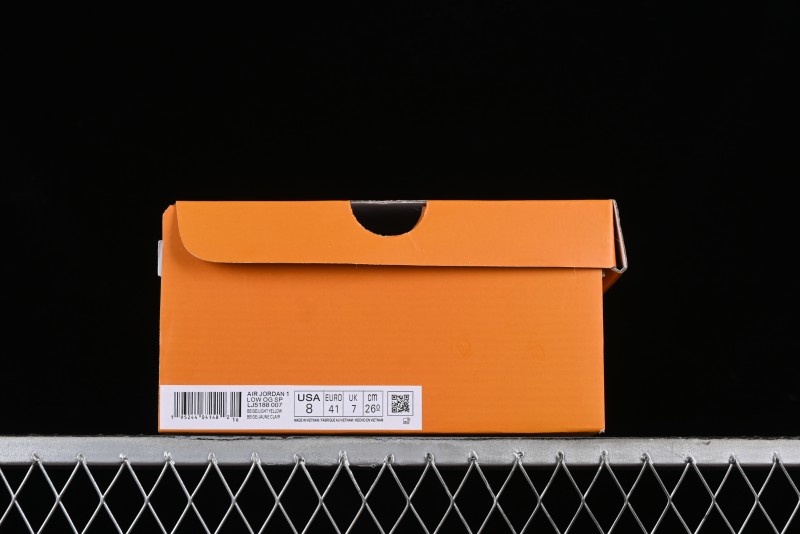 Nike Travis Scott x Fragment Design x Air Jordan 1 Low OG SP AJ1 LV Collaboration Light Blue Low-Top Casual Sneakers - LJ5188-007