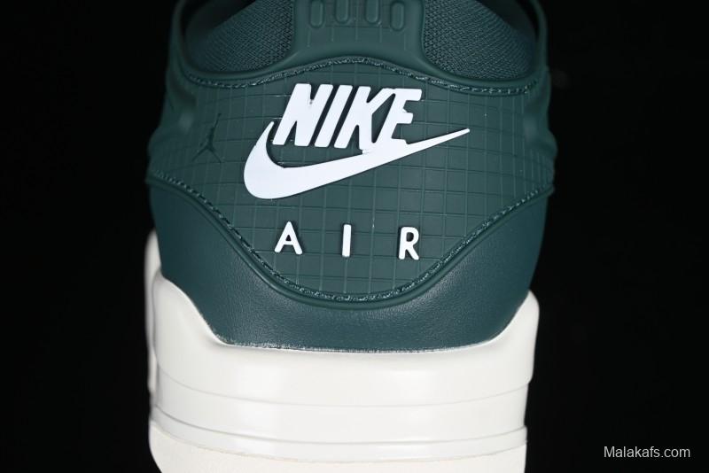 Nike Air Jordan 4 Remastered Military Green Retro Sneakers - FQ7940-300
