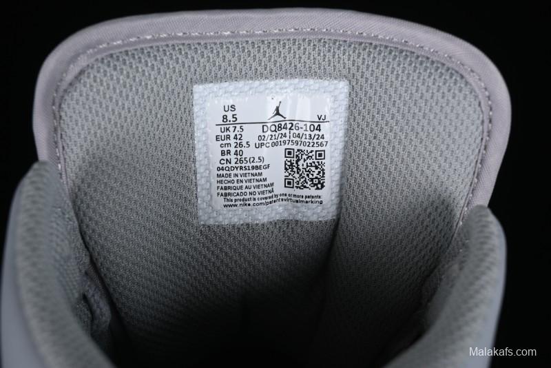 Nike Air Jordan 1 Mid AJ1 Basketball Shoes in Grey Blue - DQ8426-104