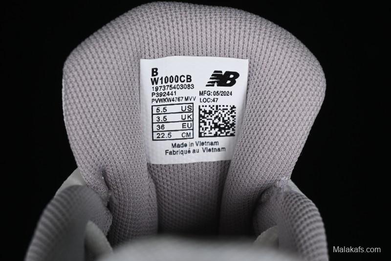 New Balance 1000 Series Retro Dad Style Low-Top Casual Running Shoes - W1000CB