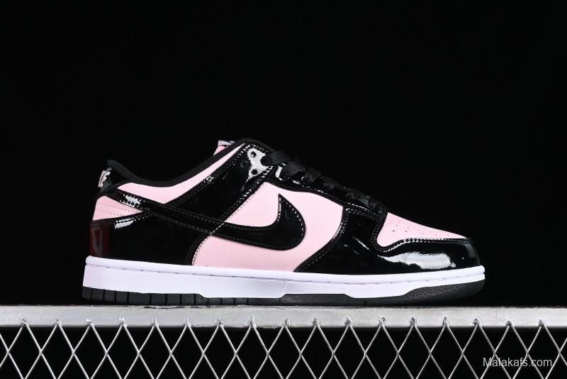 Nike Dunk Low SB Pink Black Casual Skate Shoes - DJ9955-600