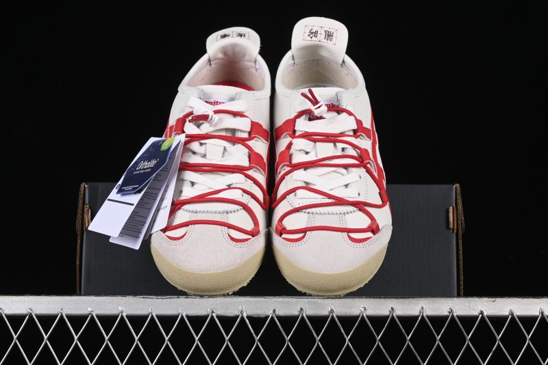 Onitsuka Tiger Mexico 66 Low-Top Leather Running Sneakers - 1183C216-100