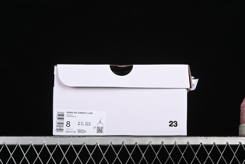 Nike Air Jordan 1 Low AJ1 Pink White Low-Top Casual Sneakers - DC0774-162