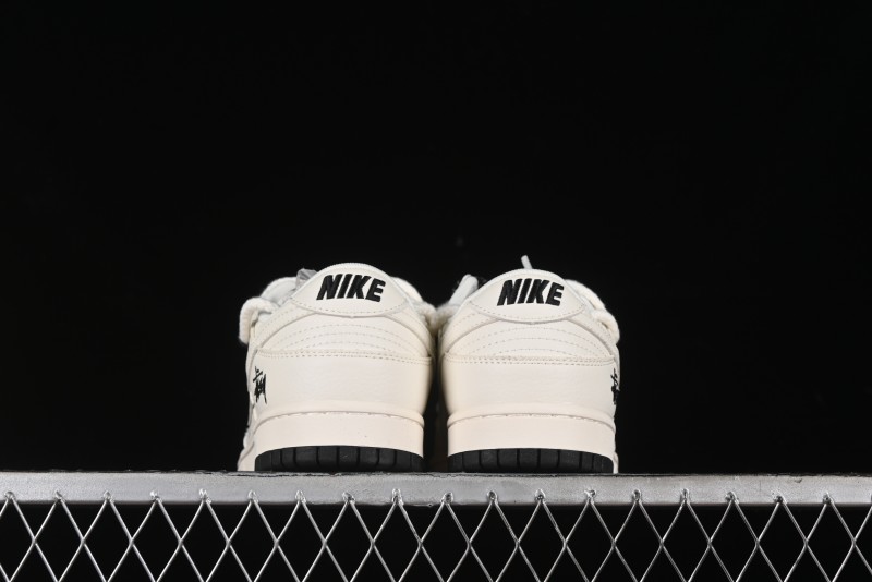 Nike SB Dunk Low Stussy Anniversary Custom Low-Top Casual Sneakers - SJ2068-276