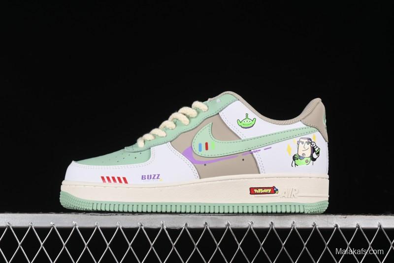 Nike Air Force 1 '07 Low Buzz Lightyear Casual Sneakers - CJ0304-110