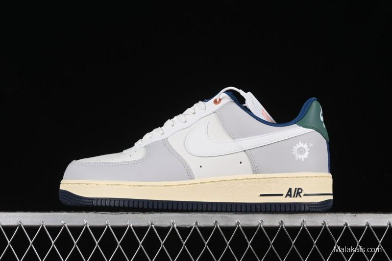 Nike Air Force 1 '07 Low Casual Sneakers with Full-Length Air Cushion - HM3721-111