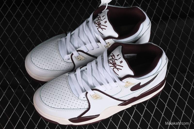 Nike Air Flight 89 Low Basketball Shoes with Air Cushion Technology - FQ8256-100