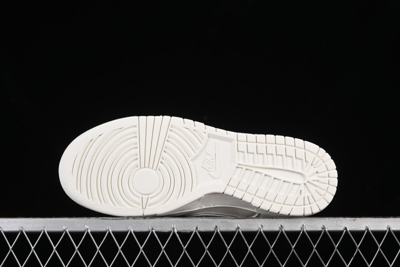 Nike SB Dunk Low Supreme Collaboration - Off-White Green Check Anniversary Customized Low-Top Casual Skate Shoes - DQ1098-391
