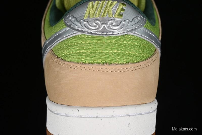 Nike SB Dunk Low Casual Skate Shoes with Escargot-Inspired Vanilla Garlic Butter Colorway - FQ7585-200