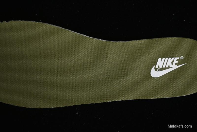 Nike SB Dunk Low Gucci Collaboration - Subtle Pattern Beige Green Swoosh Anniversary Custom Low-Top Casual Sneakers - KK1888-006