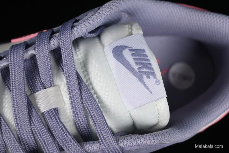 Nike SB Dunk Low White Blue Pink SB Shattered Backboard Casual Skate Shoes - DD1503-500