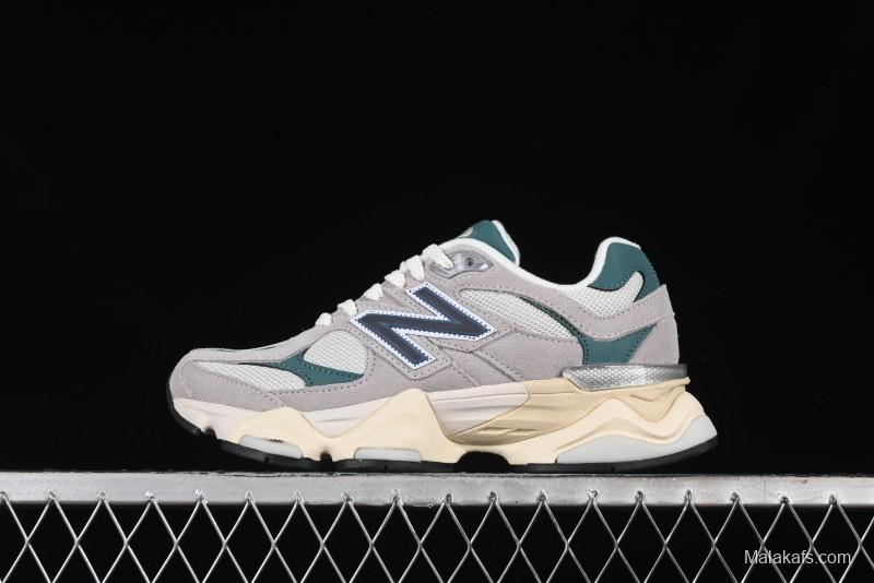New Balance NB9060 Series Retro Casual Running Shoes with ABZORB Cushioning - U9060HMS