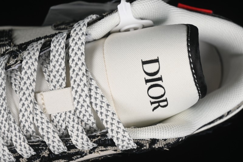 Nike Air Jordan 1 Low AJ1 Dior Collaboration - White Black Red Label Retro Basketball Shoes - SJ9950-036