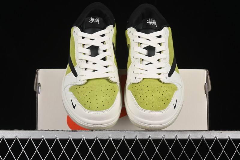 Nike Travis Scott x Fragment Design x Air Jordan 1 Low OG SP AJ1 Retro Sneakers - JH6089-002