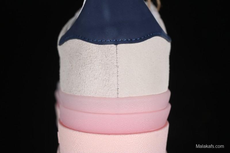 Adidas Originals Gazelle Bold IE6508 Low-Top Sneakers with Thick Sole for Casual Wear, Non-Slip and Durable - IE6508