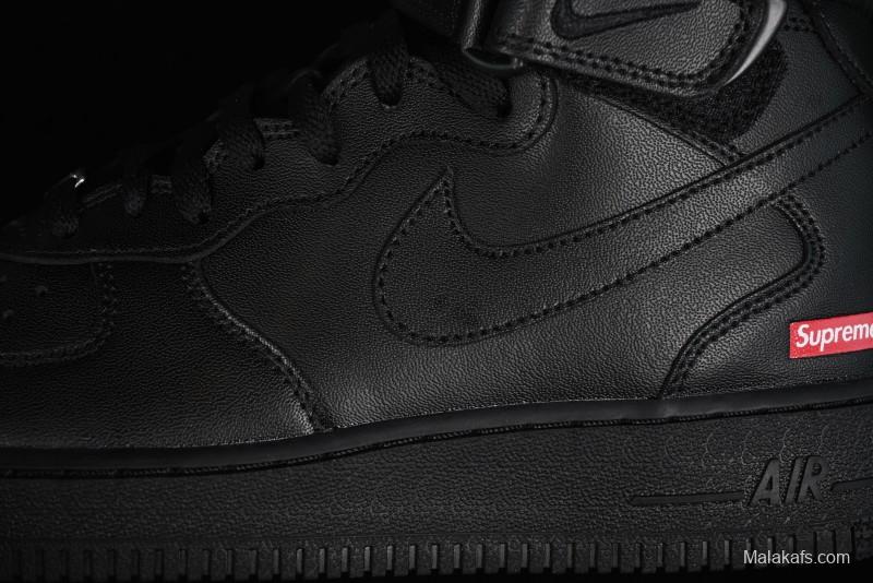 Nike Supreme x Air Force 1 Mid Casual Sneakers - FZ8784-001
