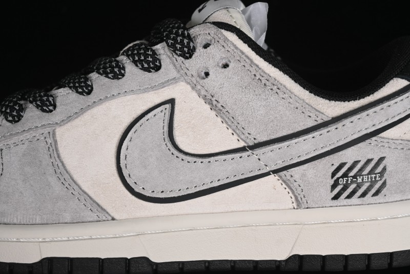 Nike SB Dunk Low OFF-WHITE Collaboration Anniversary Custom Sneakers - DQ1098-521
