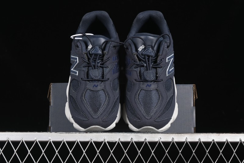 New Balance 9060 Series Kids Hook and Loop Sneakers - PV9060NV