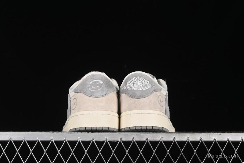 Nike Travis Scott x Fragment Design x Air Jordan 1 Low OG SP Sneakers - JH6088-612