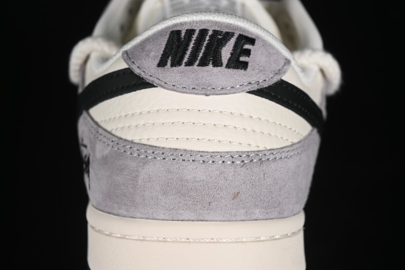 Nike SB Dunk Low Stussy Anniversary Edition Customized Low-Top Casual Skate Shoes - SJ2068-293