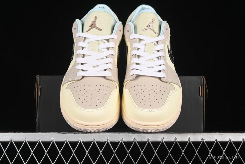 Nike Air Jordan 1 Low Retro Basketball Shoes with Classic Design - HQ3440-101
