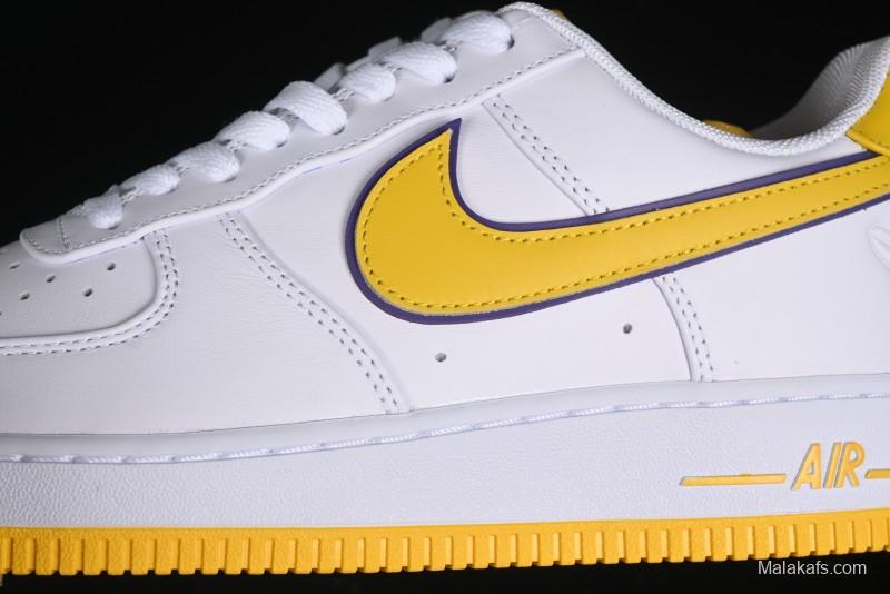 Nike Air Force 1 '07 Low Kobe Full-Grain Leather Casual Sneakers with Full-Length Air Cushion - FZ1151-100