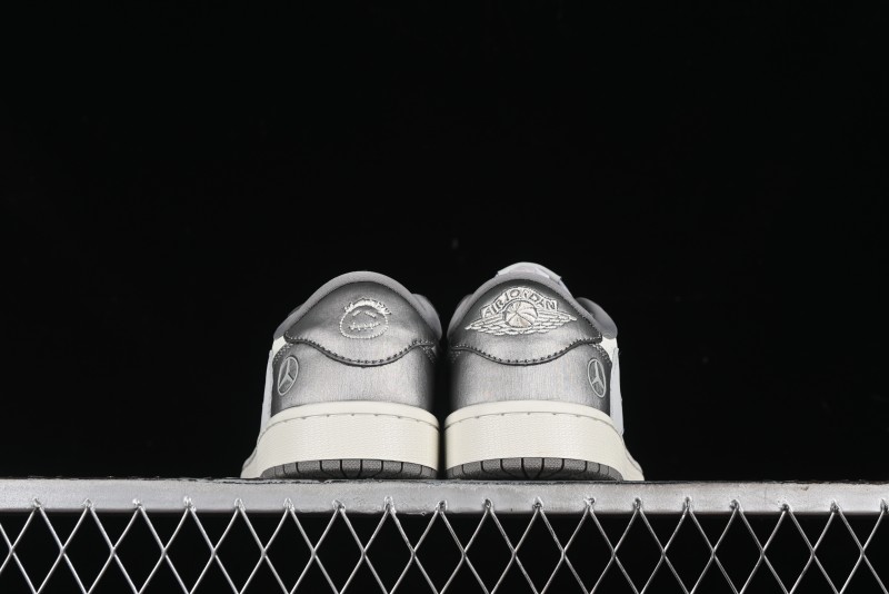 Nike Travis Scott x Fragment Design x Air Jordan 1 Low OG SP AJ1 Culture Casual Sneakers - AG3702-802