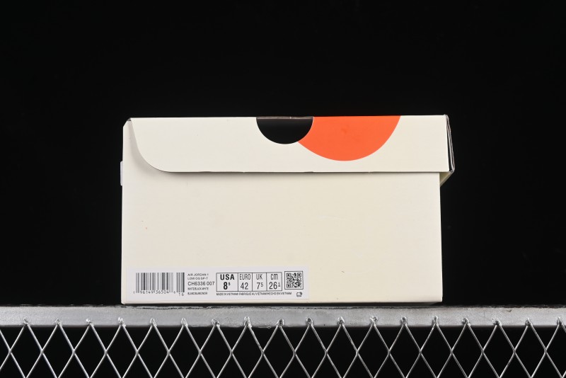 Nike Travis Scott x Fragment Design x Air Jordan 1 Low OG SP AJ1 Sneakers - CH6336-007