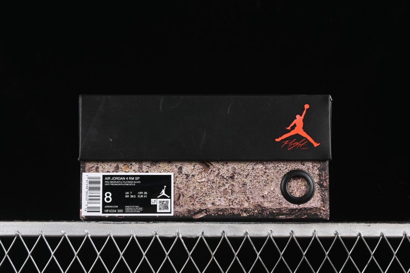 Nike Air Jordan 4 Retro Remastered Low-Top Basketball Shoes - HF4334-300