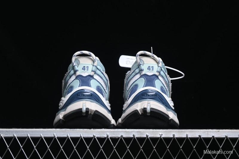 Balenciaga Runner Kith Four Color Retro Casual Sneakers - W3RXP9402
