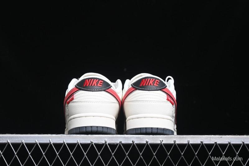 Nike SB Dunk Low Supreme Collaboration - Hello Kitty Anniversary Customized Low-Top Casual Sneakers - XY1688-018