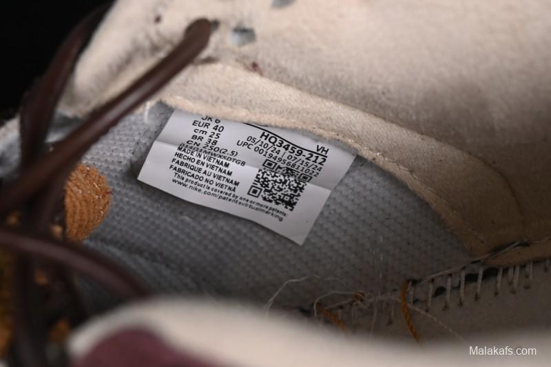 Nike Dunk Low Retro "Love & Peace" Casual Sneakers in Vintage Brown - HQ3459-212