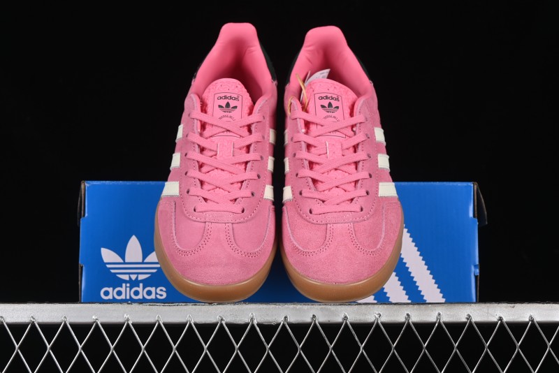 Adidas Originals Gazelle Indoor JI2014 Low-Top Sneakers with Thick Sole for Casual Wear Anti-Slip and Durable - JI2014