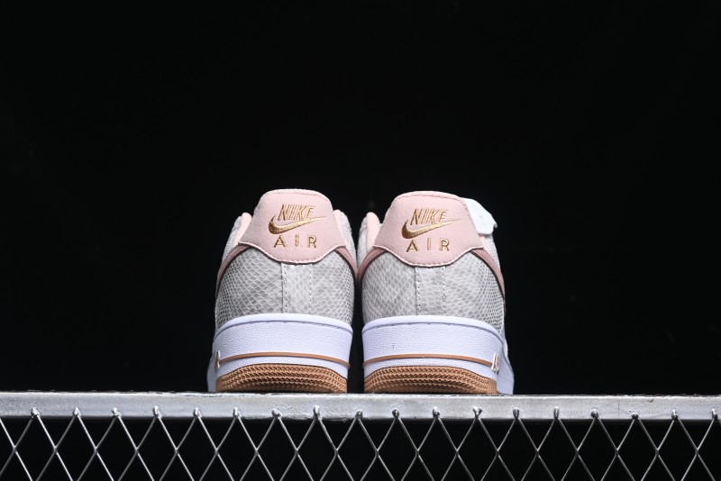 Nike Air Force 1 '07 Low Year of the Snake Themed Low-Top Casual Sneakers - HF2898-100