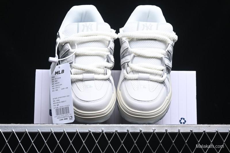 New York Yankees MLB Chunky Liner Wide Inning Platform Sneakers - 3ASXCLB4N50WHS