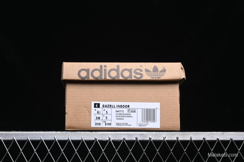 Adidas Origials Gazelle Indoor IH4771 Retro Casual Slip-Resistant Wear-Resistant Low-Top Sneakers - IH4771