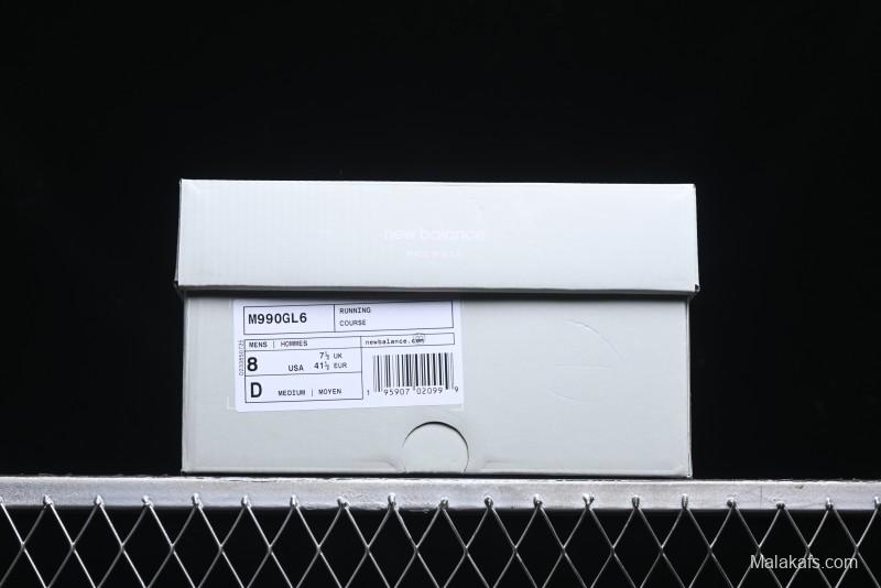 New Balance Made in USA M990 Classic Retro Running Shoes - M990GL6