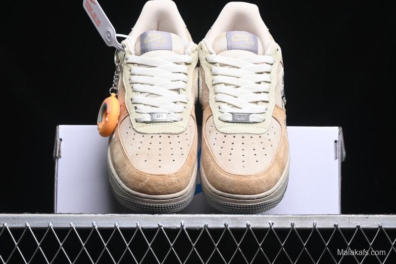 Nike Air Force 1 '07 Low Top Casual Sneakers Wild Monkey King Custom Design - CD1212-999