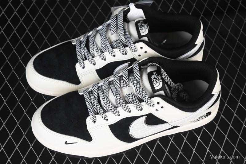 Nike SB Dunk Low The North Face x CDG Anniversary Customized Low-Top Casual Skate Shoes - BB7518-006