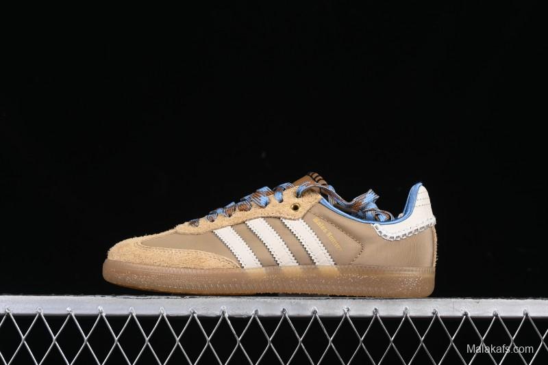 Adidas Wb Nylon x Ad Samba Casual Skate Shoes - IH3261