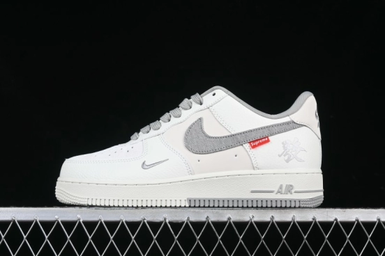 Nike Air Force 1 '07 Low Supreme Casual Sneakers with Full-Length Air Cushion - CH6336-522